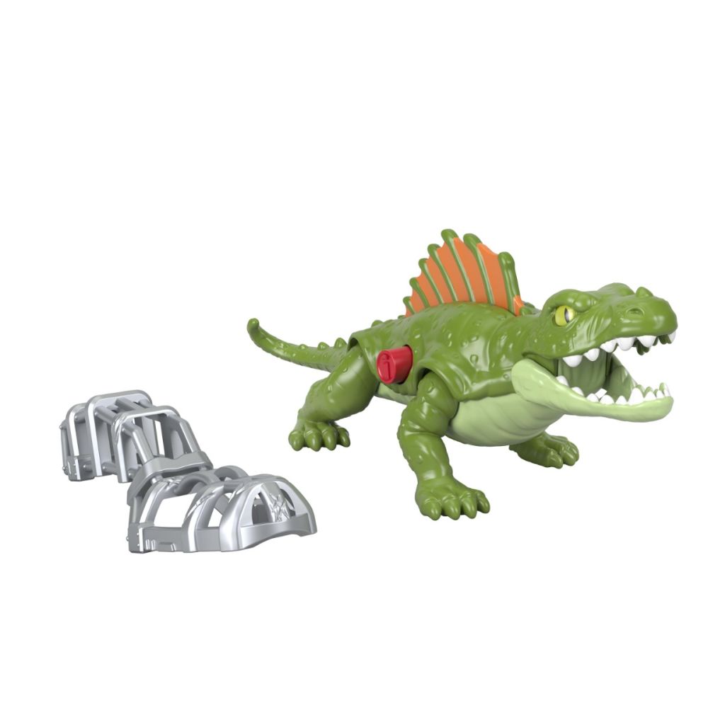 Figurina dinozaur si accesoriu, Imaginext Jurassic World, Dimetrodon, GVV96