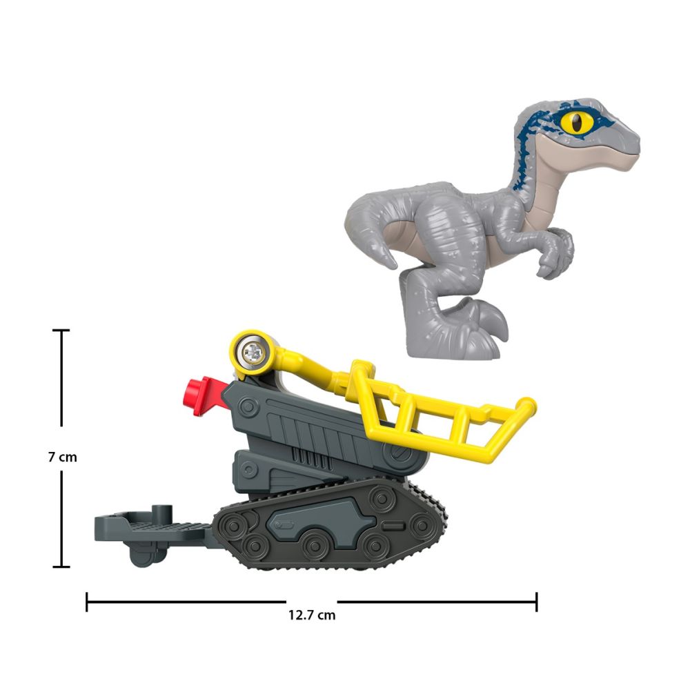 Figurina dinozaur si accesoriu, Imaginext Jurassic World, Baby Beta, HKG16