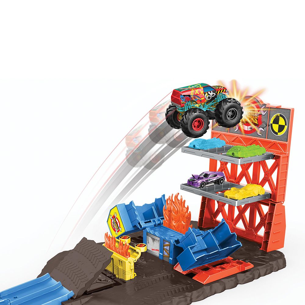 Hot wheels sale monster jam track