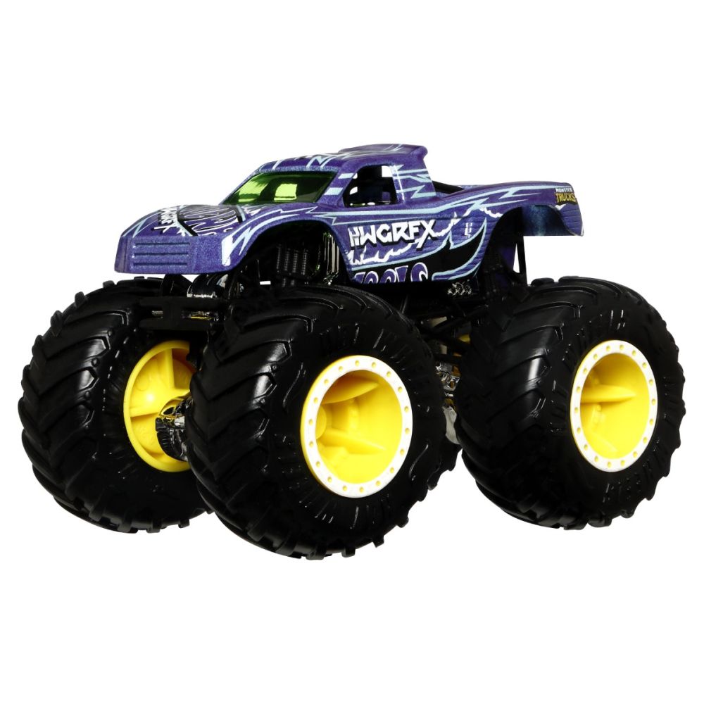 Masina de teren, Hot Wheels, Color Shifters, Podium Crasher, 1:64, HGX08