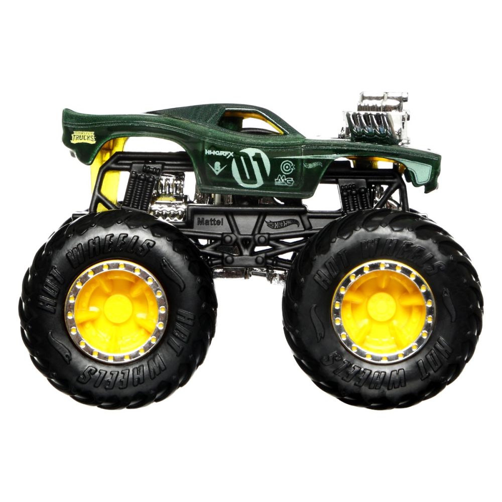 Masina de teren, Hot Wheels, Color Shifters, Rodger Dodger, 1:64, HGX11
