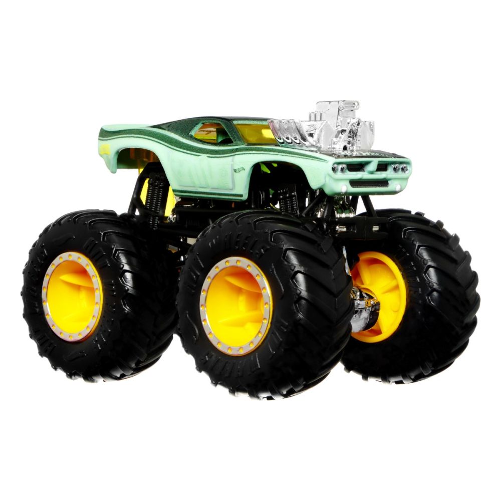 Masina de teren, Hot Wheels, Color Shifters, Rodger Dodger, 1:64, HGX11