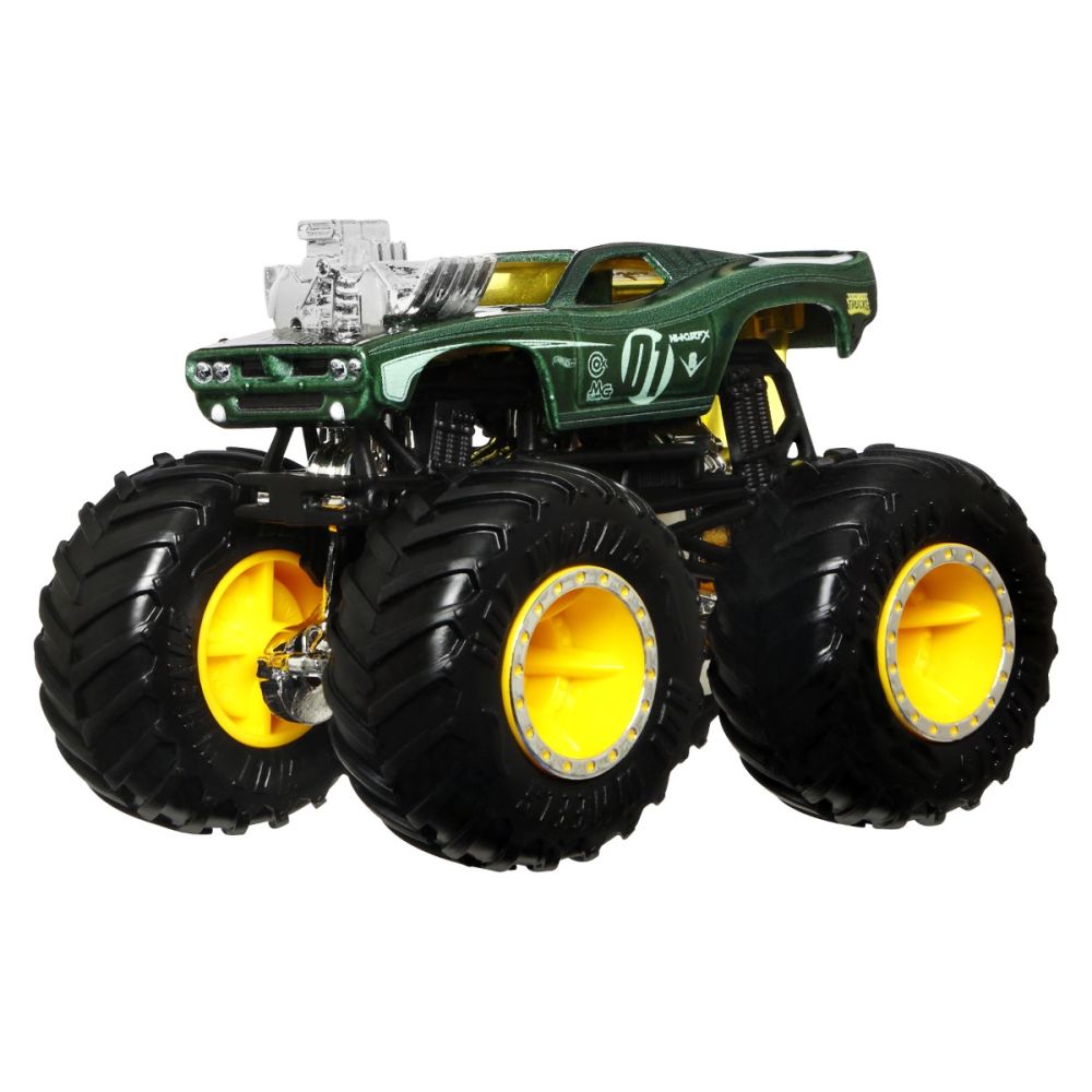 Masina de teren, Hot Wheels, Color Shifters, Rodger Dodger, 1:64, HGX11