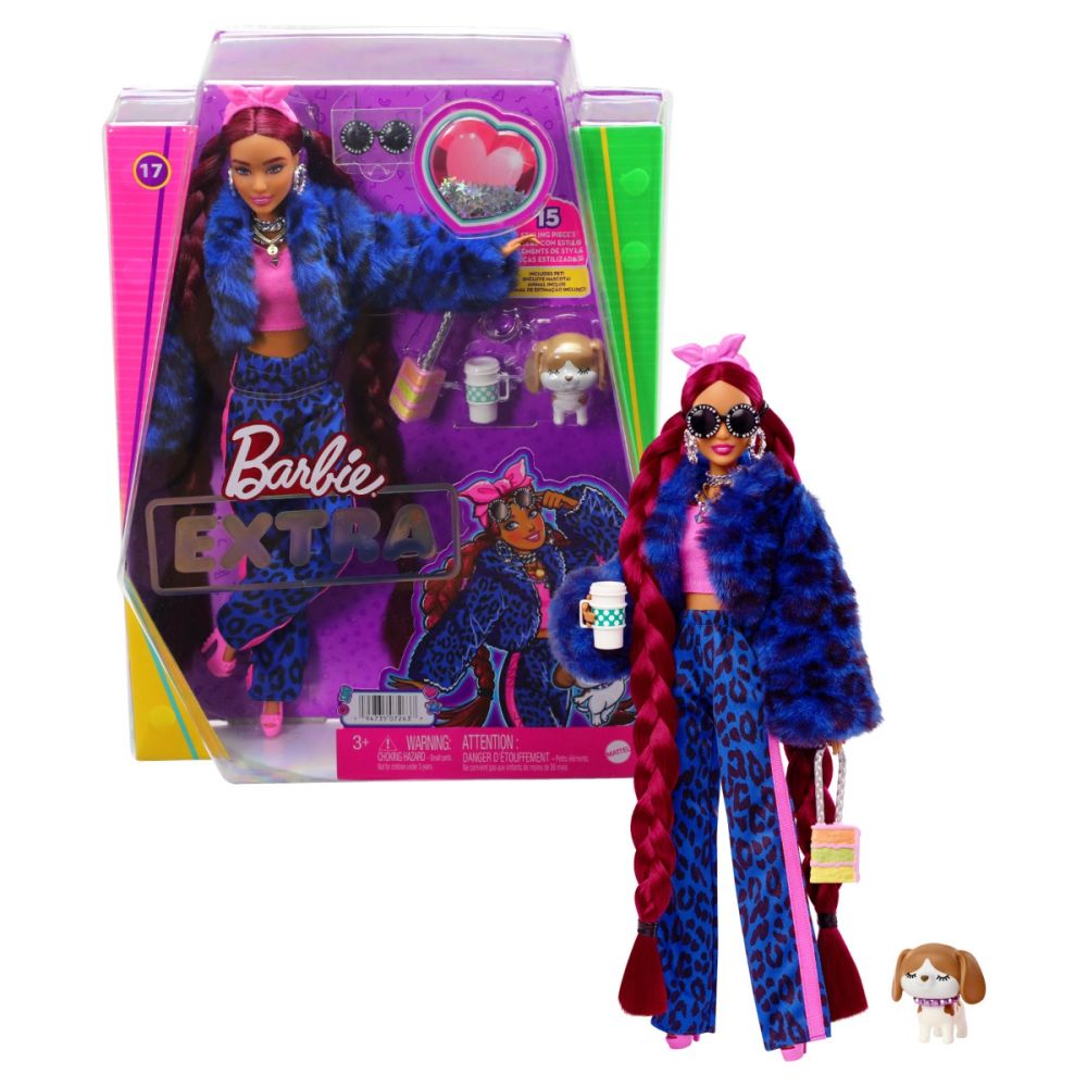 Papusa Barbie Extra cu accesorii, HHN09