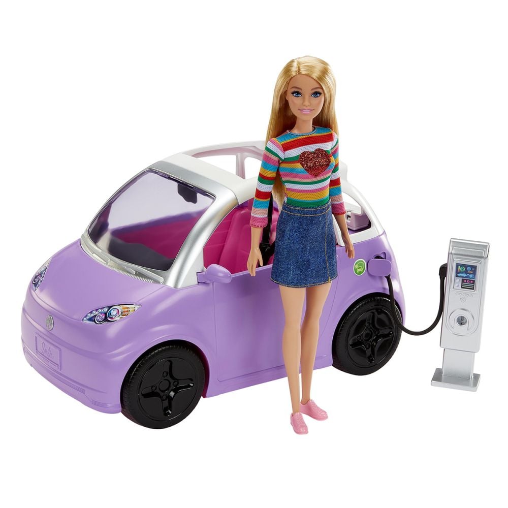 Masina electrica pentru papusi, Barbie, HJV36