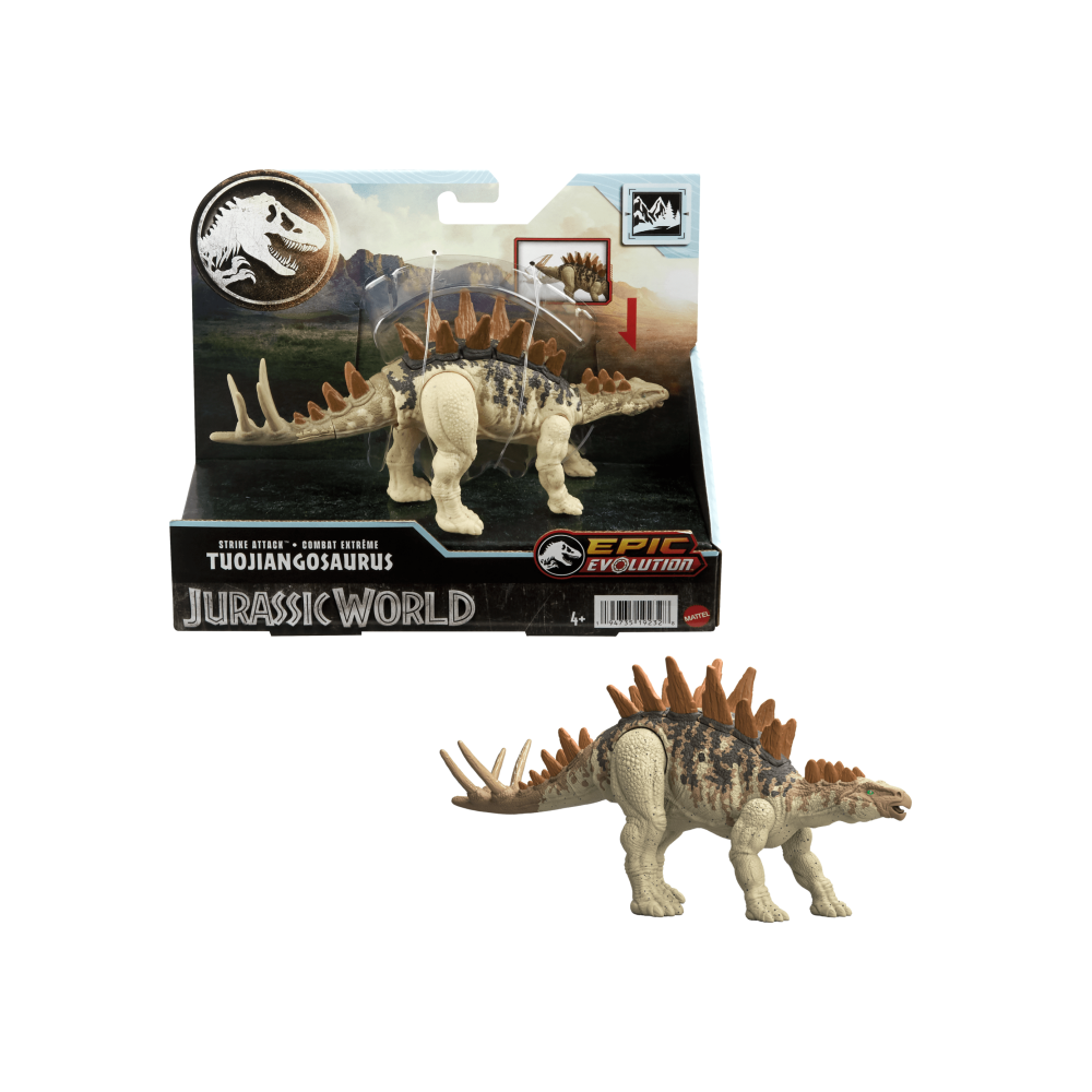 Figurina dinozaur articulata, Jurassic World, Tuojiangosaurus, HTK62