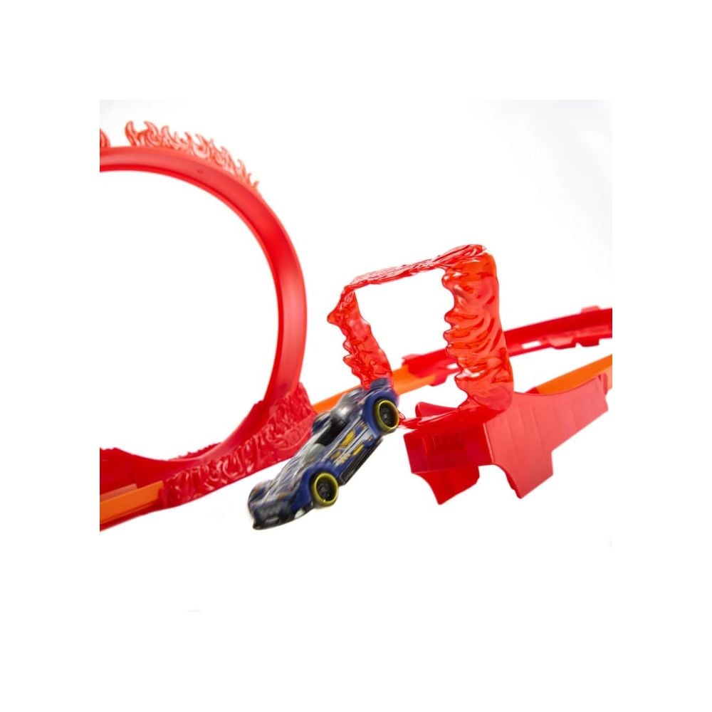 Hot Wheels Coffret Piste Looping et Saut Piste Multi Crash a