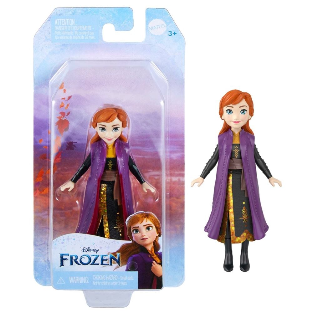 Papusa mini, Disney Frozen, Anna, HLW99