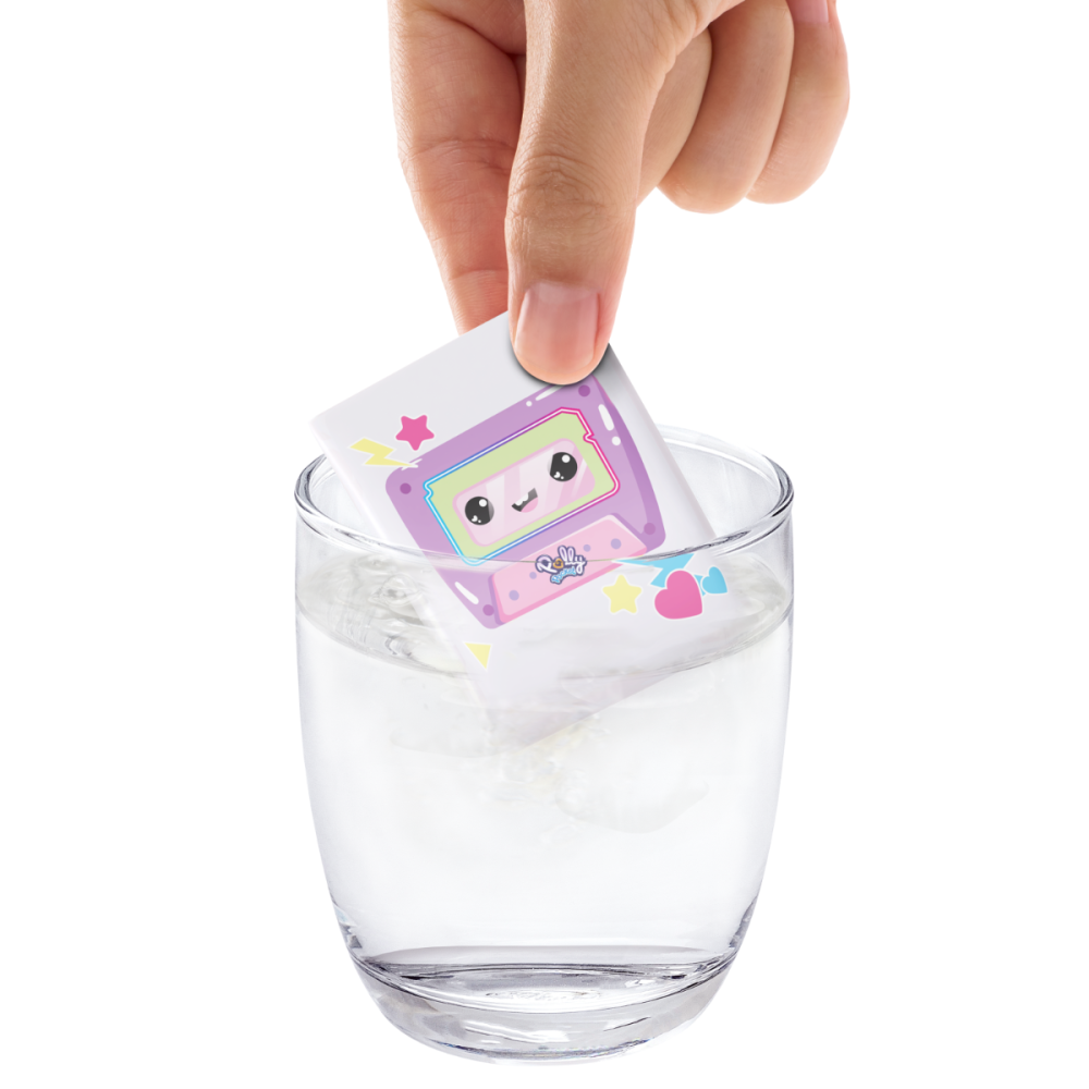 Set de joaca cu mini papusa Polly Pocket, Disco Fashion Reveal, HRD65