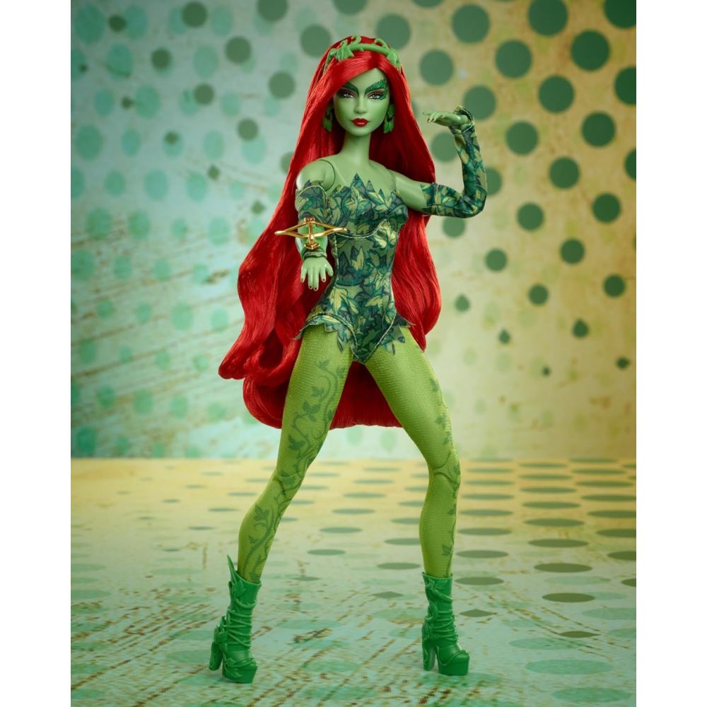 Papusa Barbie Signature, Batman 85Th Anniversary, Poison Ivy, HRM51