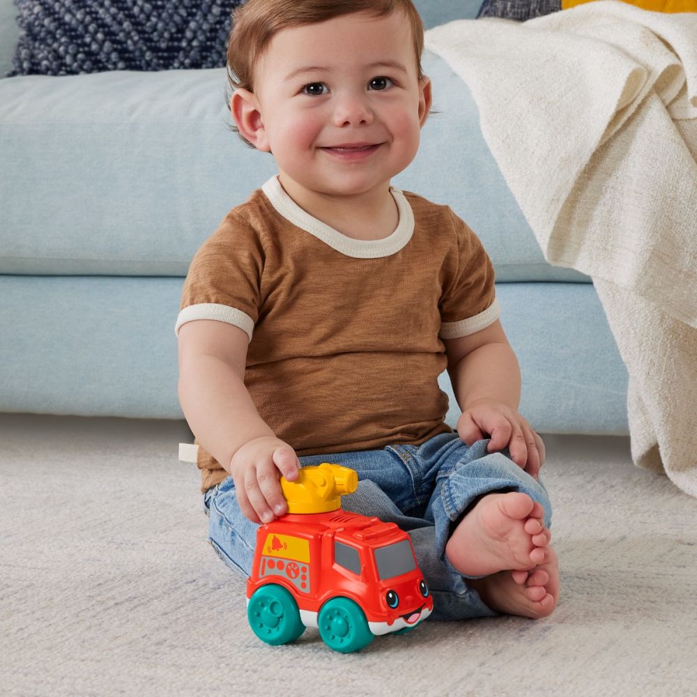 Jucarie bebelusi, Fisher Price, Camion de pompieri, HRP29
