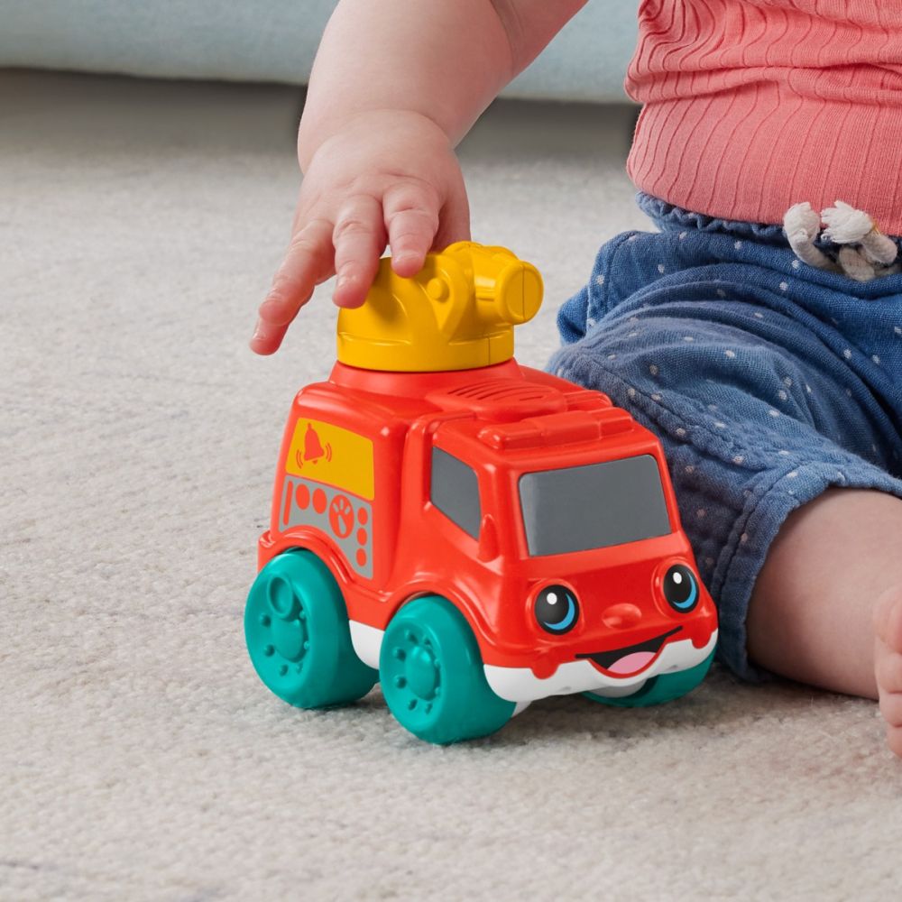 Jucarie bebelusi, Fisher Price, Camion de pompieri, HRP29