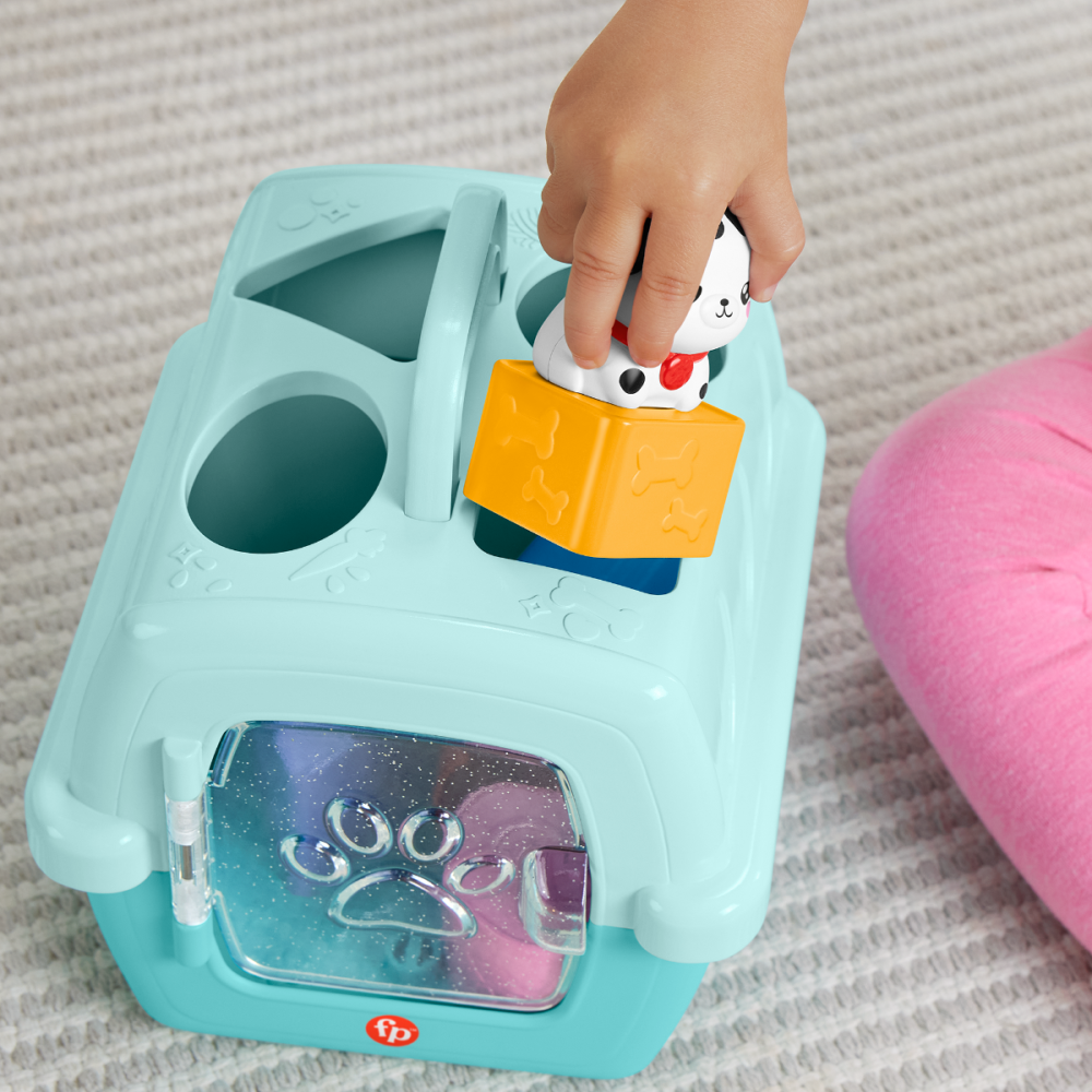 Set cu forme de sortat, Fisher Price, Fp Pets Sort & Stow, HTW93