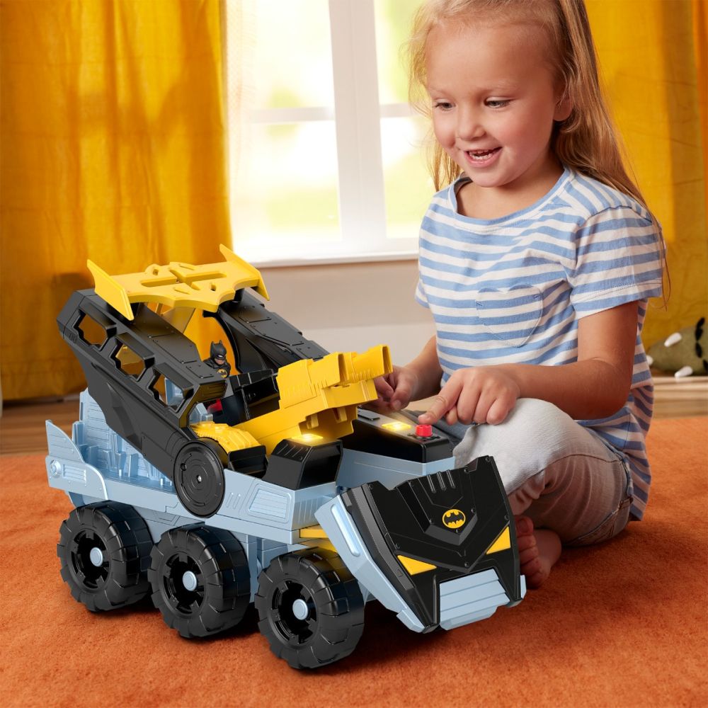 Tanc transformabil cu figurina, Imaginext, Dc Super Friends, Bat
