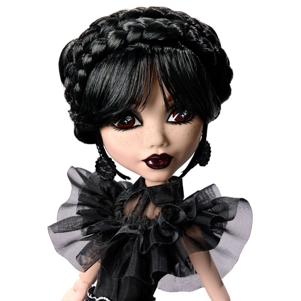 Papusa Monster High, Wednesday Raven Dress, 33 cm, HXJ03 | Noriel