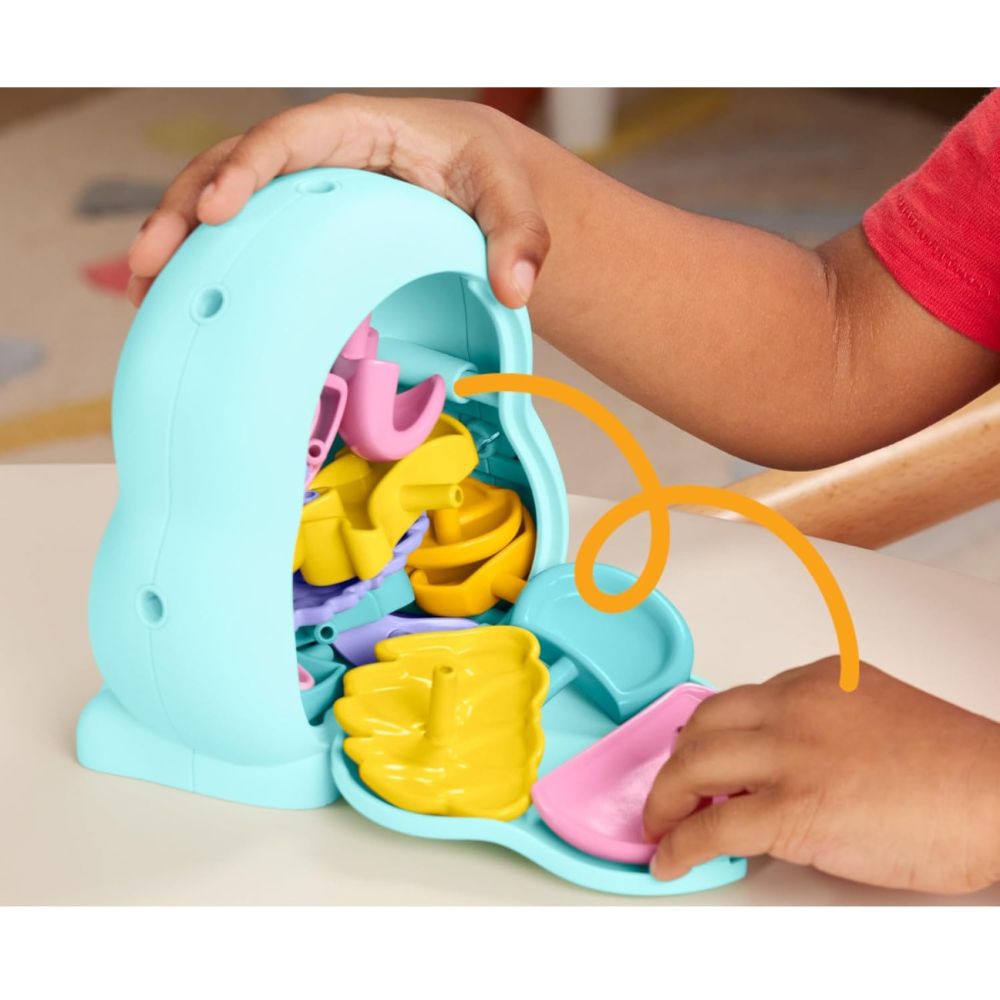 Ursulet cu forme, Fisher Price, Mix and Match Pet, 17 accesorii HXP18