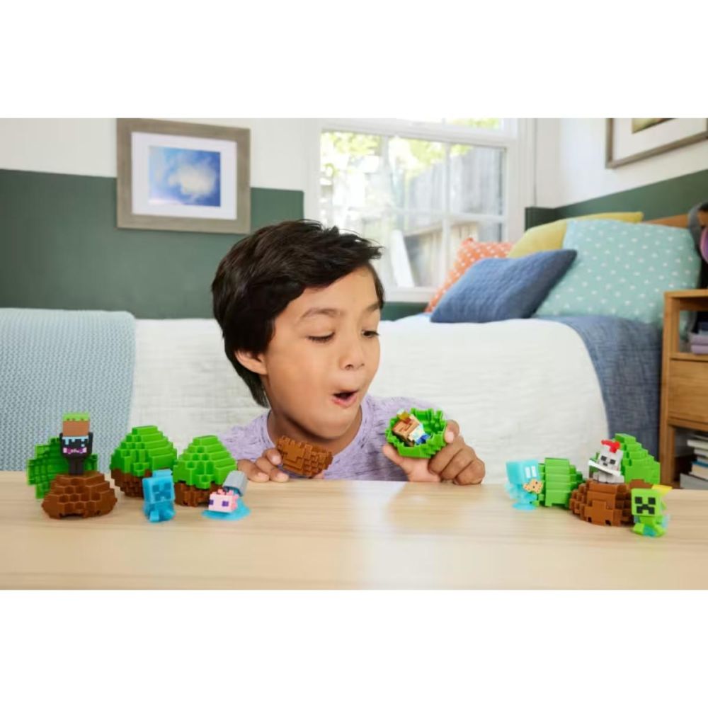 Mini figurina surpriza in ou, Minecraft, Mini Mode, HXT64