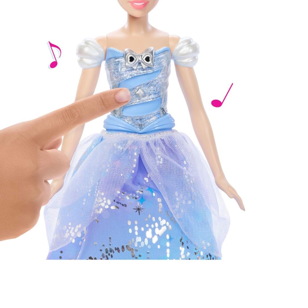 Papusa cu lumini si sunete, Disney Princess, Cenusareasa, JBF94