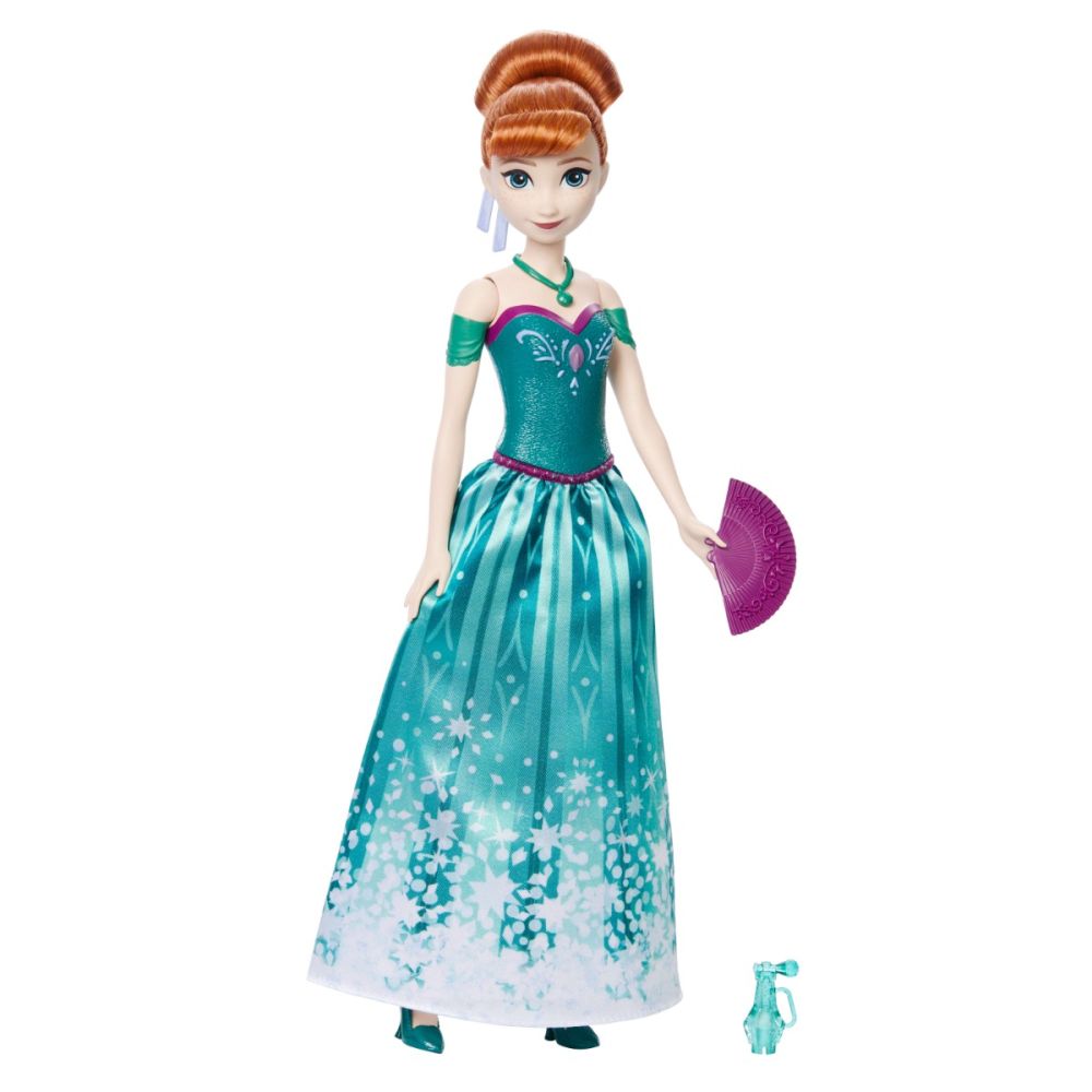Papusa Disney Frozen, Spin and Reveal, Anna, Wave 2, JBG60