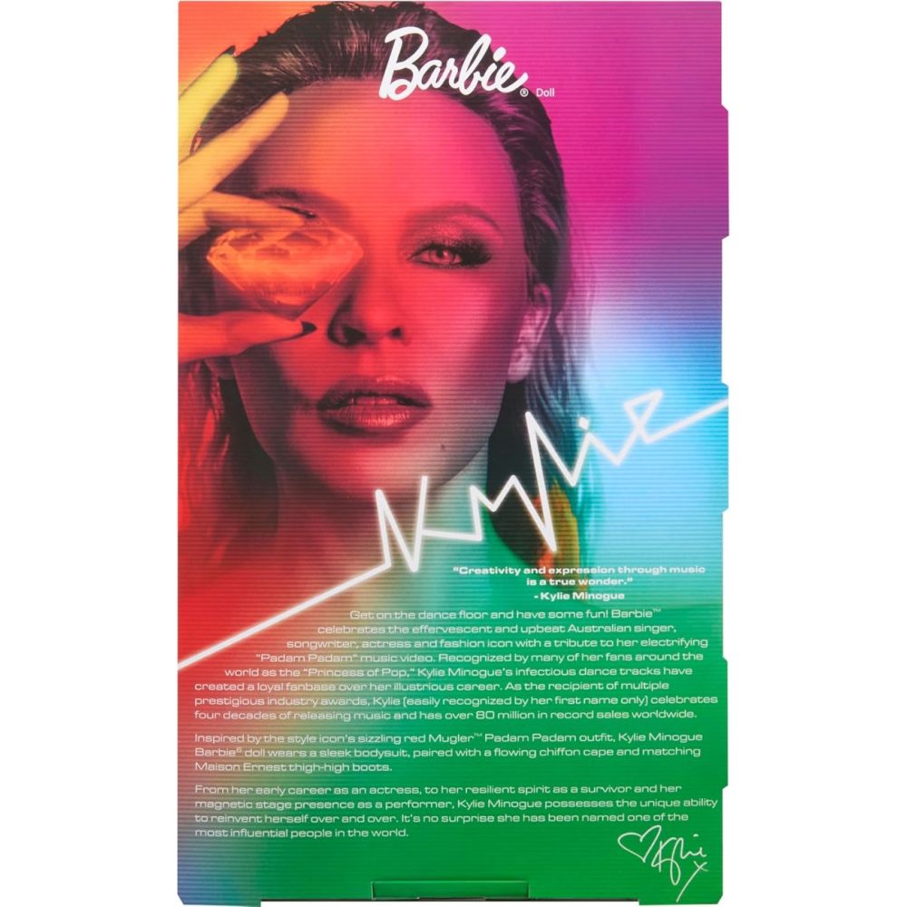 Papusa Barbie Signature, Music Series, Kylie Minogue, JBJ38