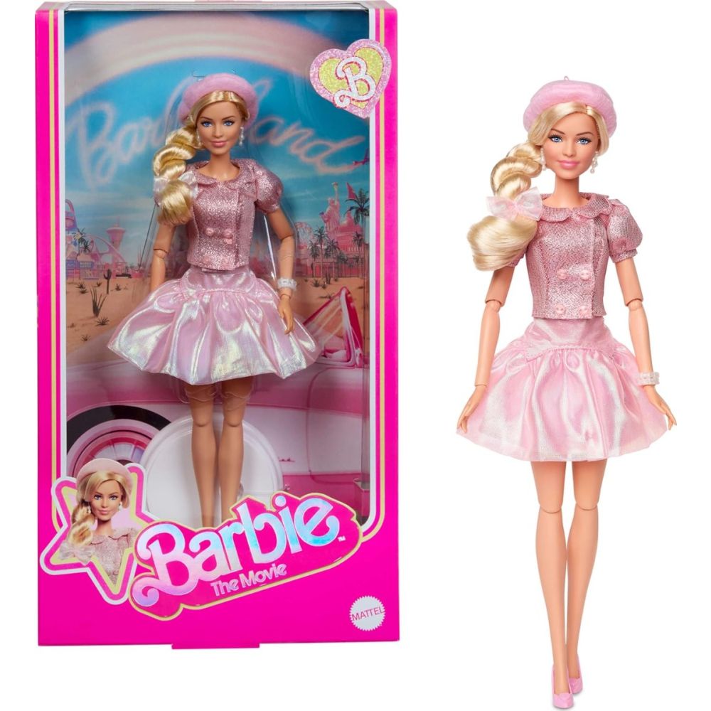 Papusa Barbie, The Movie Pink Beret, Margot Robbie, JBJ53