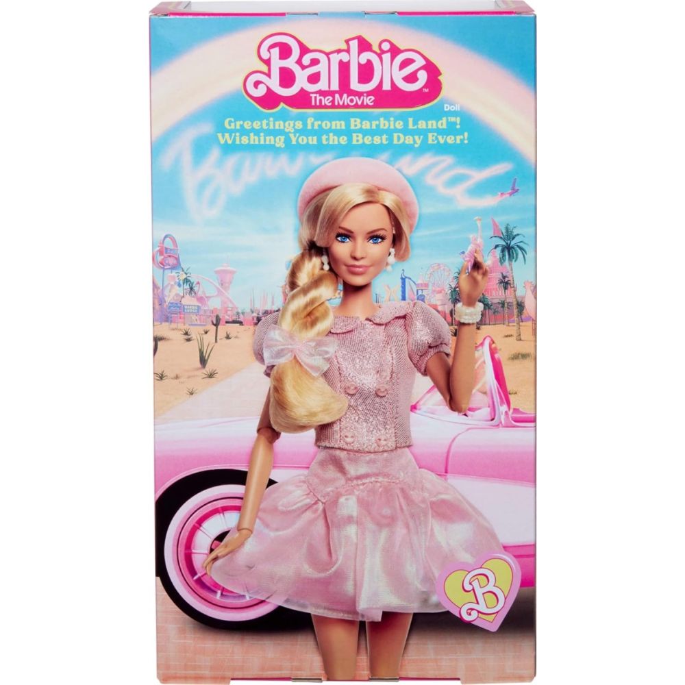 Papusa Barbie, The Movie Pink Beret, Margot Robbie, JBJ53
