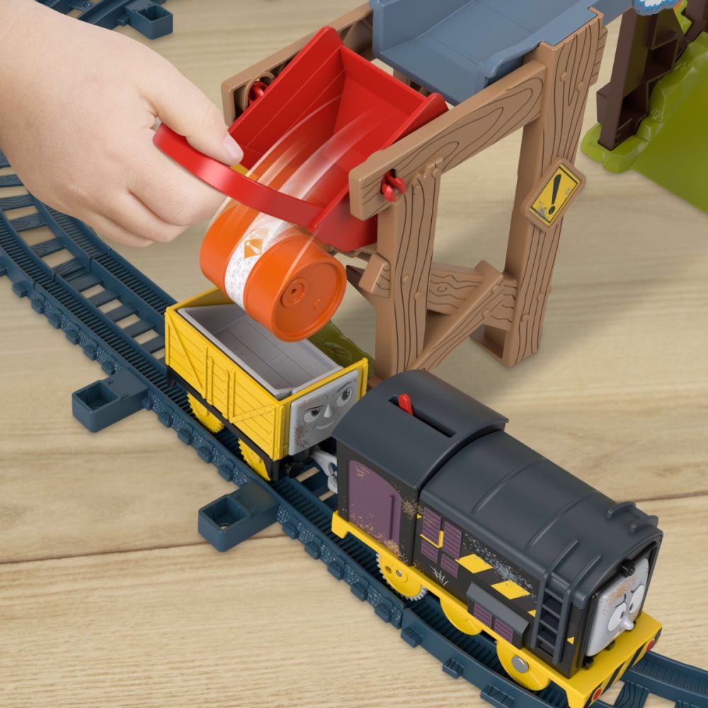 Set de joaca cu trenulet, Thomas and Friends, Diesel Lift and Load