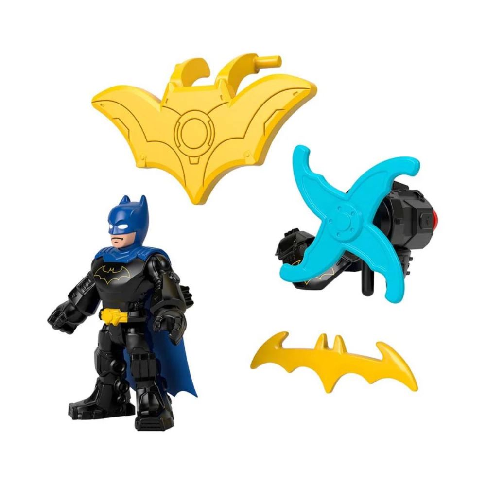 Set de joaca cu figurina, Imaginext, Metal Force, Batman, JDK91