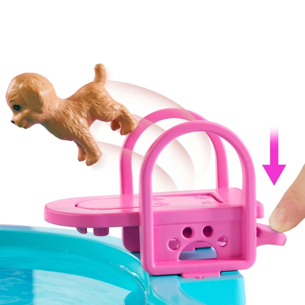 Set de joaca, Barbie, Dream Pool, JFP01