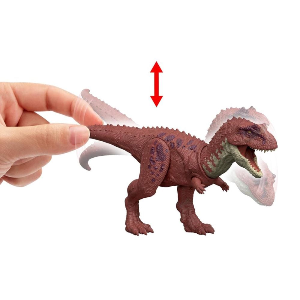 Figurina articulata, Jurassic World Rebirth, Wild Roar, Aucasaurus, JGB88