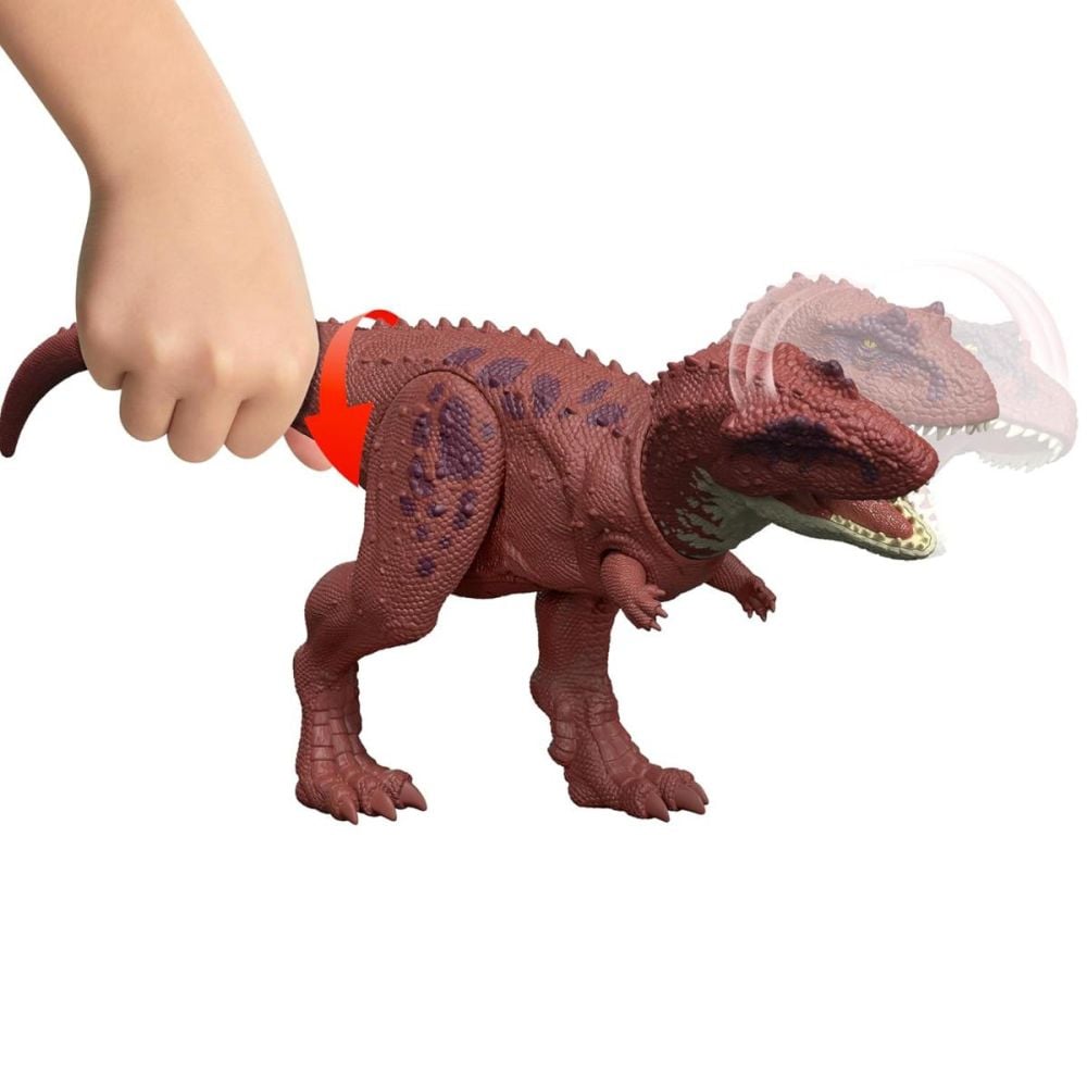 Figurina articulata, Jurassic World Rebirth, Wild Roar, Aucasaurus, JGB88