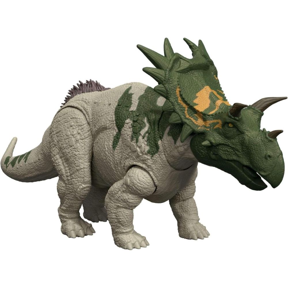 Figurina articulata, Jurassic World Rebirth, Wild Roar, Spiclypeus, JGB89