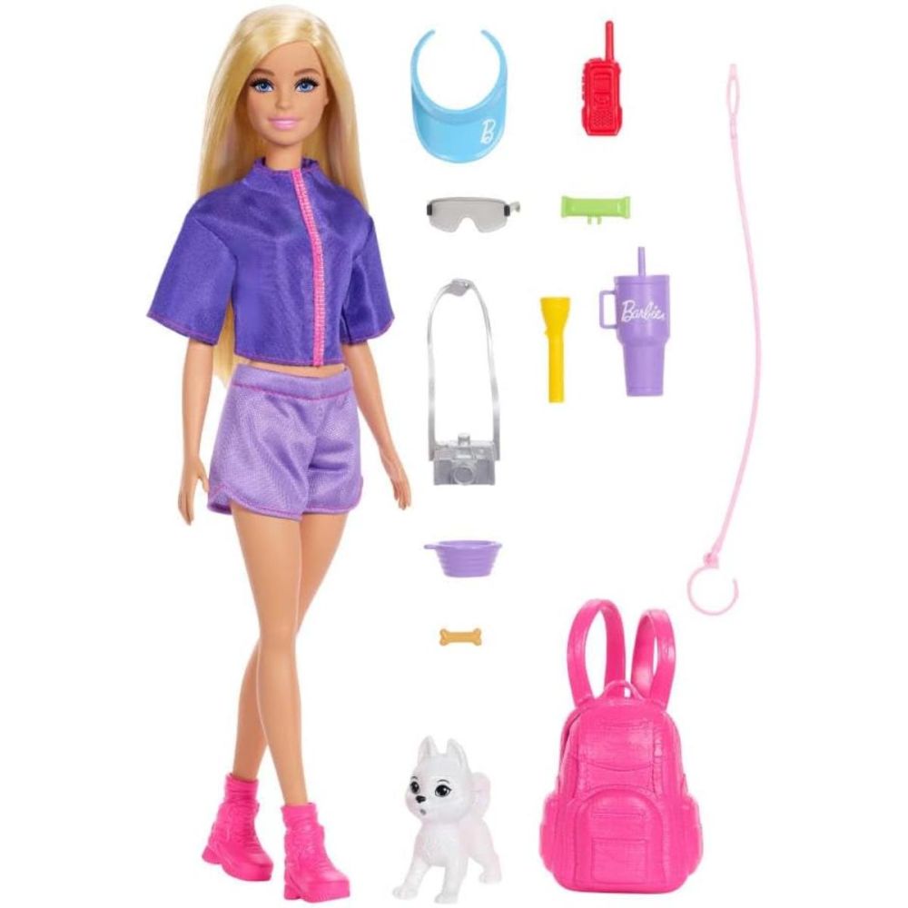 Papusa Barbie, Family&Friends, Outdoor Adventure Malibu, JJV59