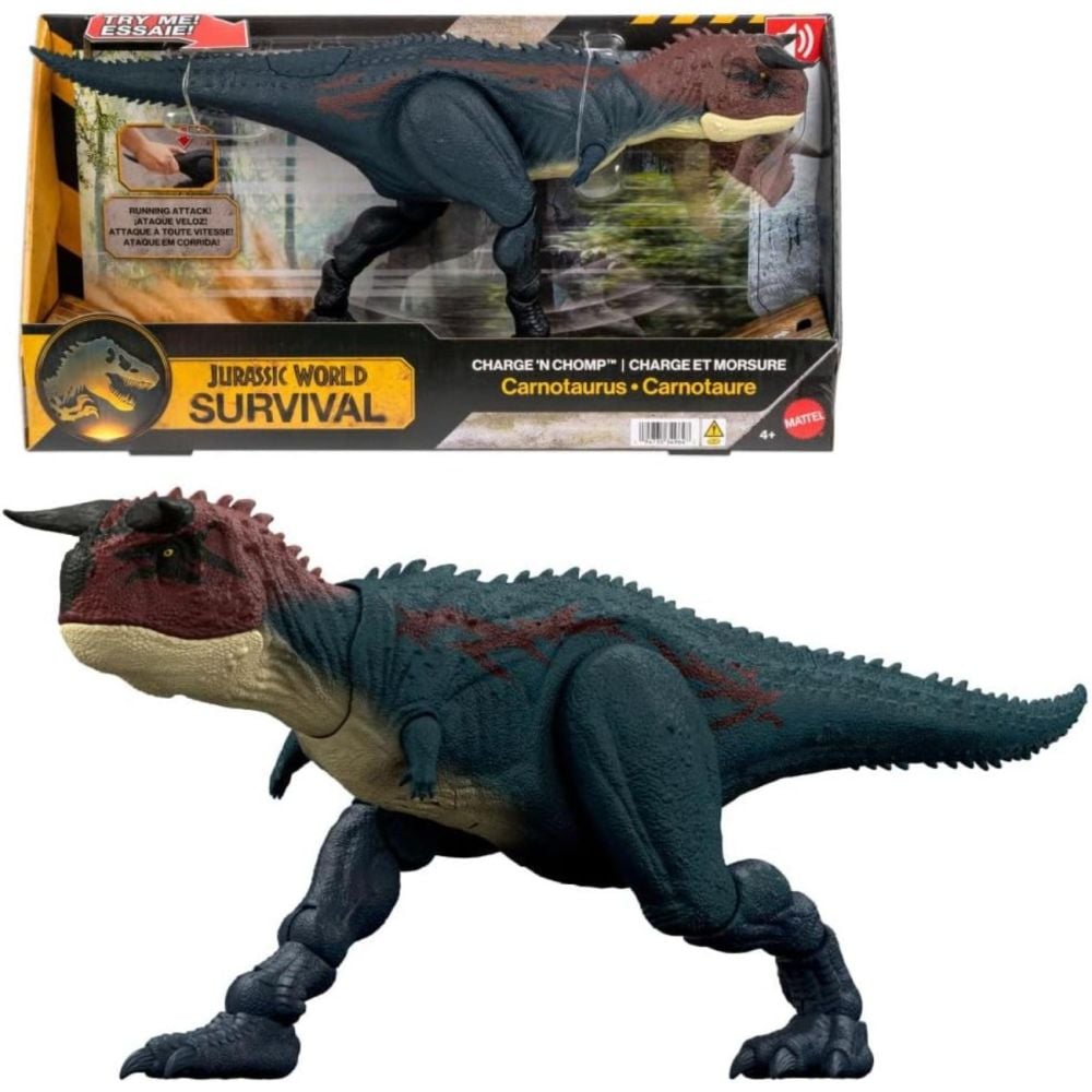 Figurina articulata, Jurassic World, Carnotaurus, JKG85