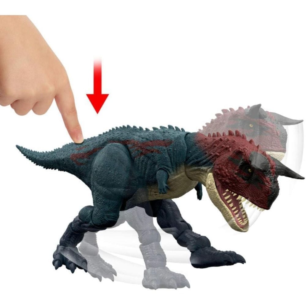 Figurina articulata, Jurassic World, Carnotaurus, JKG85