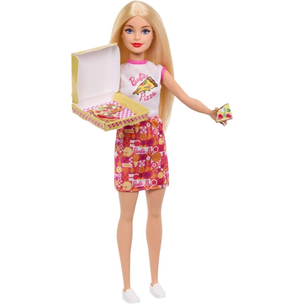 Set de joaca cu papusa, Barbie Dream Land, Pizza Shop, JMK21