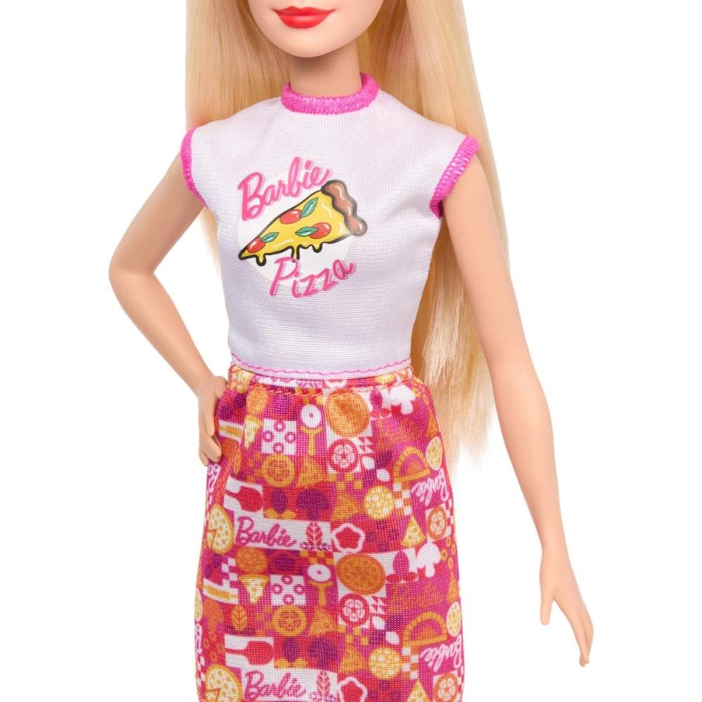 Set de joaca cu papusa, Barbie Dream Land, Pizza Shop, JMK21