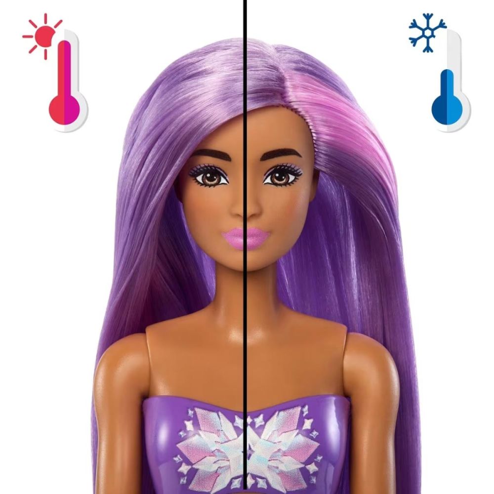 Papusa sirena, Barbie, Color Reveal, JMW61
