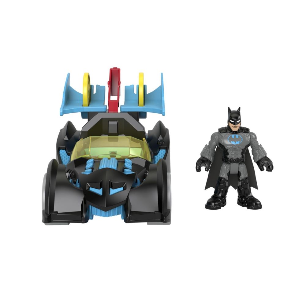 Set de joaca, Imaginext, DC Super Friends, Bat-Tech Racing Batmobile, HFD48