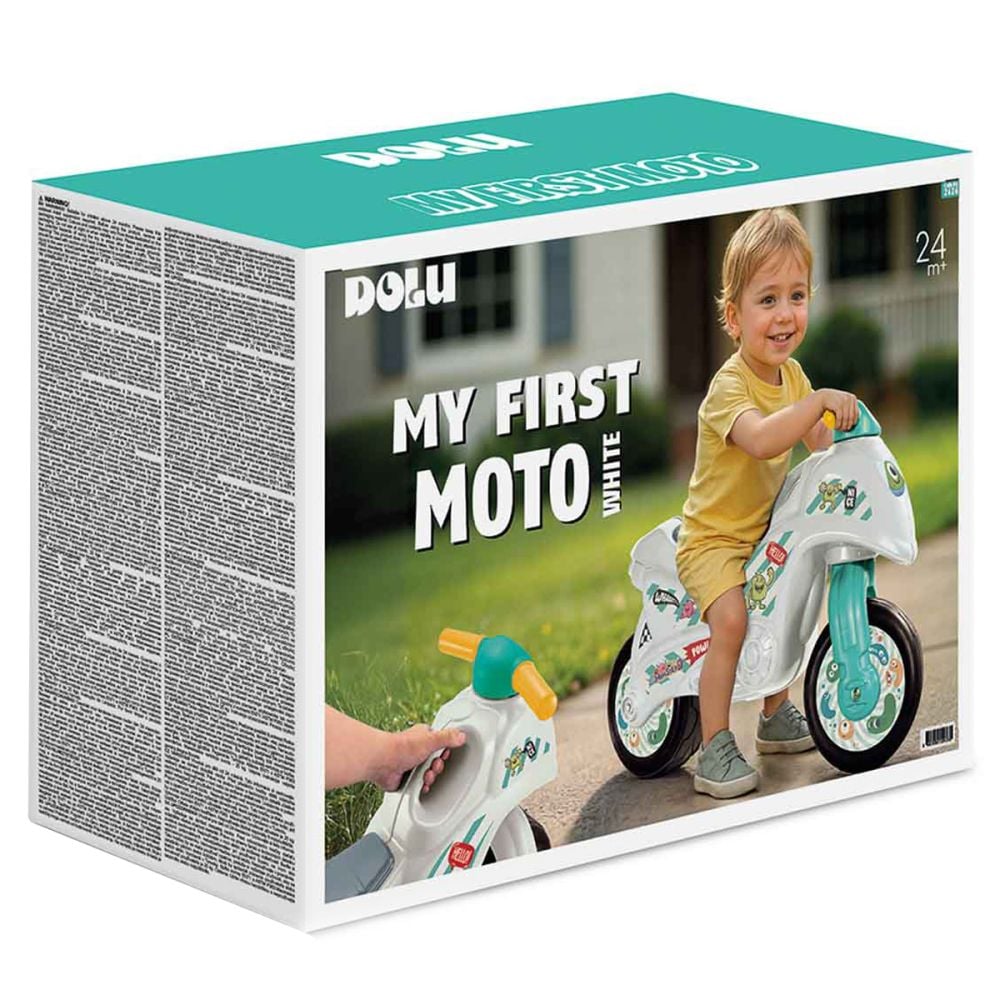 Prima mea motocicleta, Dolu, Alb