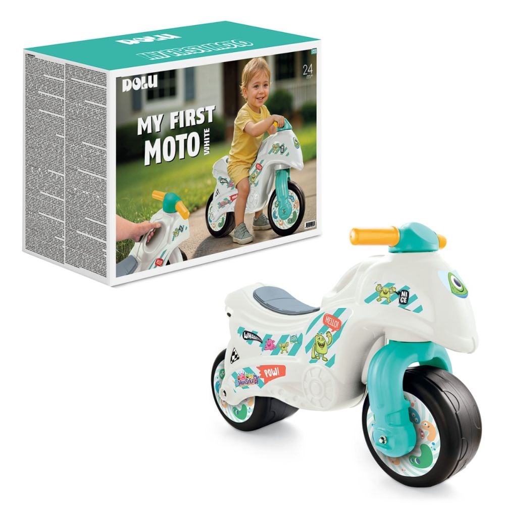 Prima mea motocicleta, Dolu, Alb