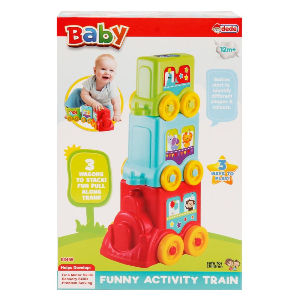 Trenulet cu activitati, Dede, 3 piese