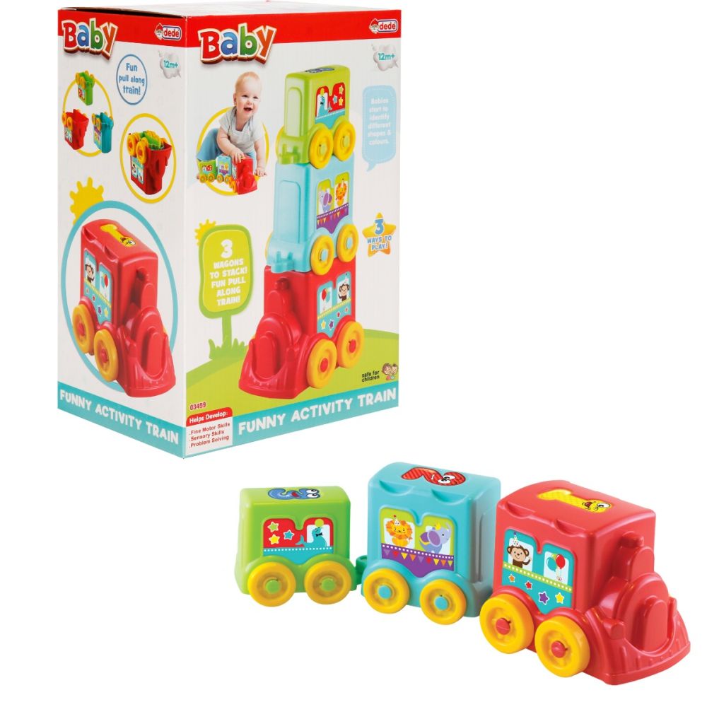 Trenulet cu activitati, Dede, 3 piese