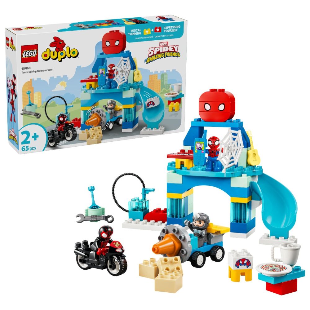 LEGO® DUPLO - Sediul echipei lui Paienjenel (10464)