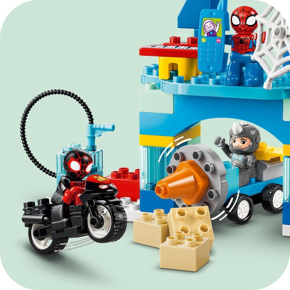 LEGO® DUPLO - Sediul echipei lui Paienjenel (10464)