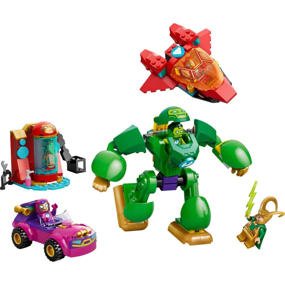 LEGO® Disney Junior Marvel - Loki vs echipa lui Iron Man (11211)