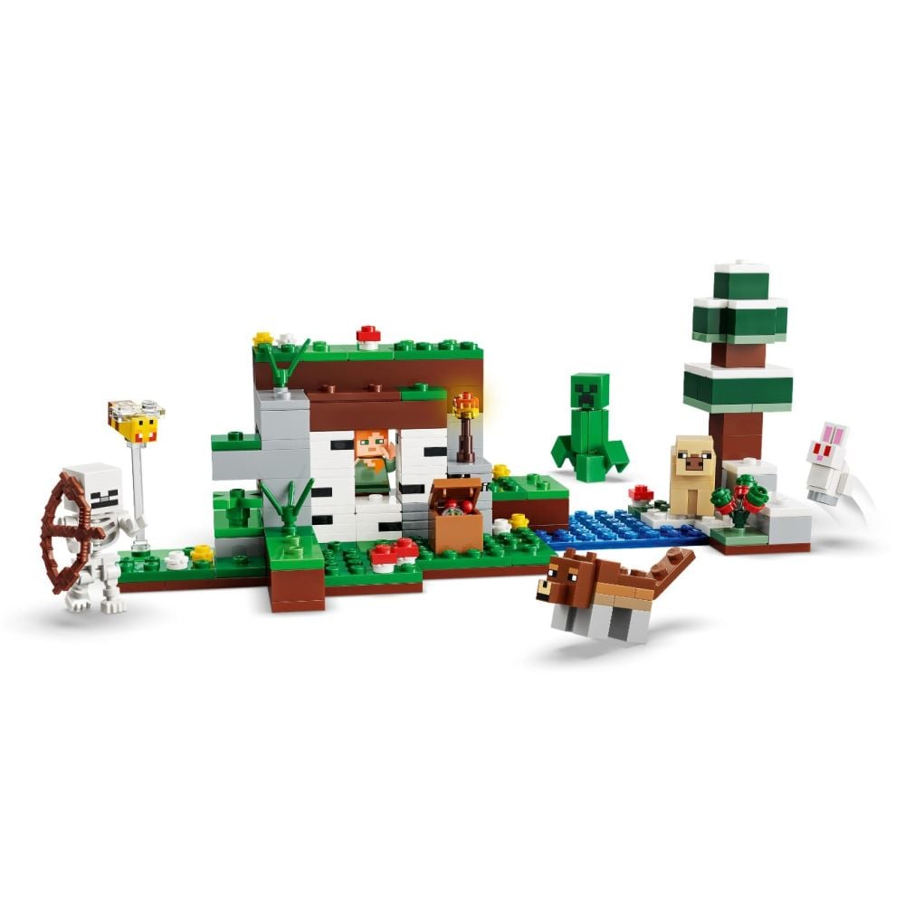 LEGO® Minecraft - Prima aventura pe timp de noapte (21593)