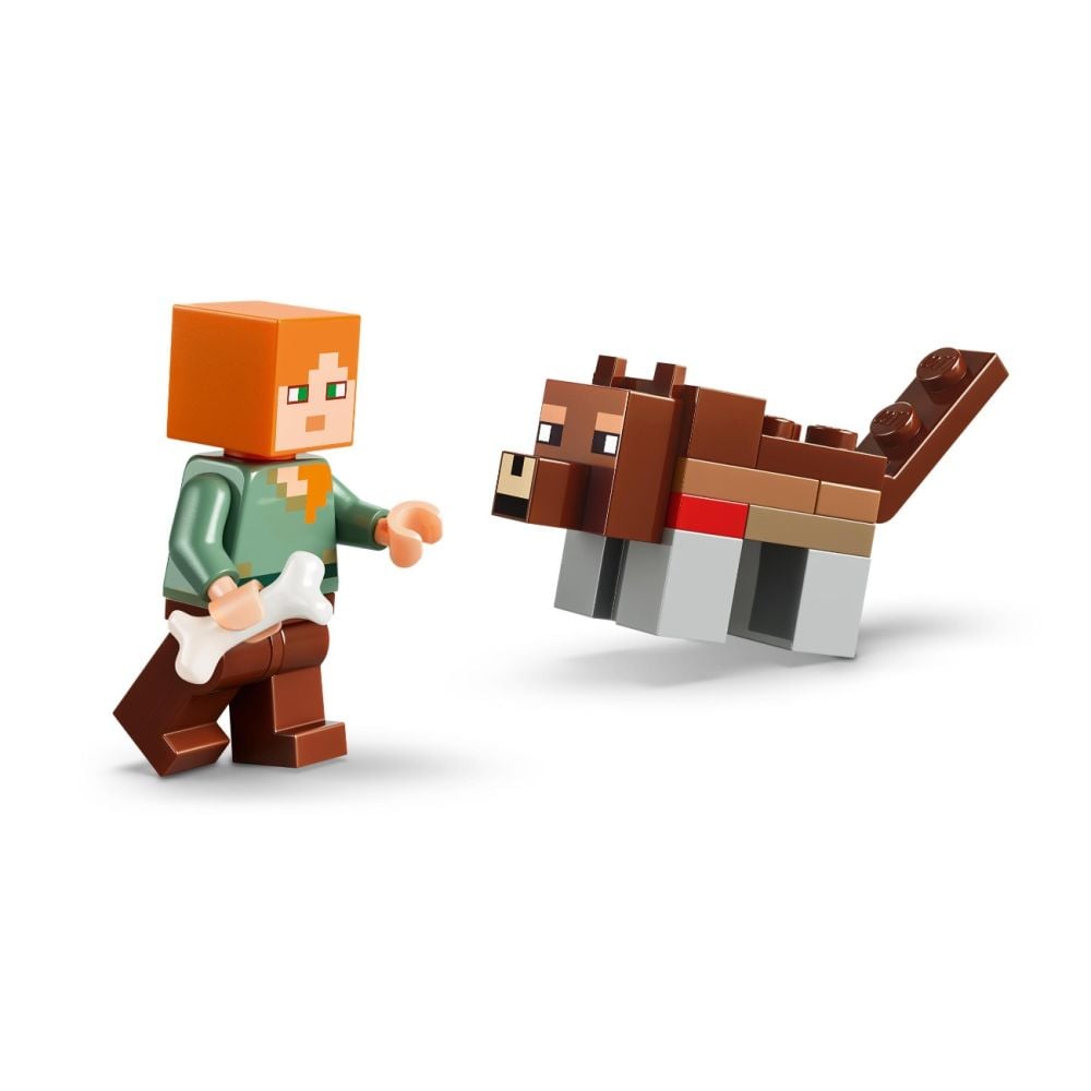 LEGO® Minecraft - Prima aventura pe timp de noapte (21593)