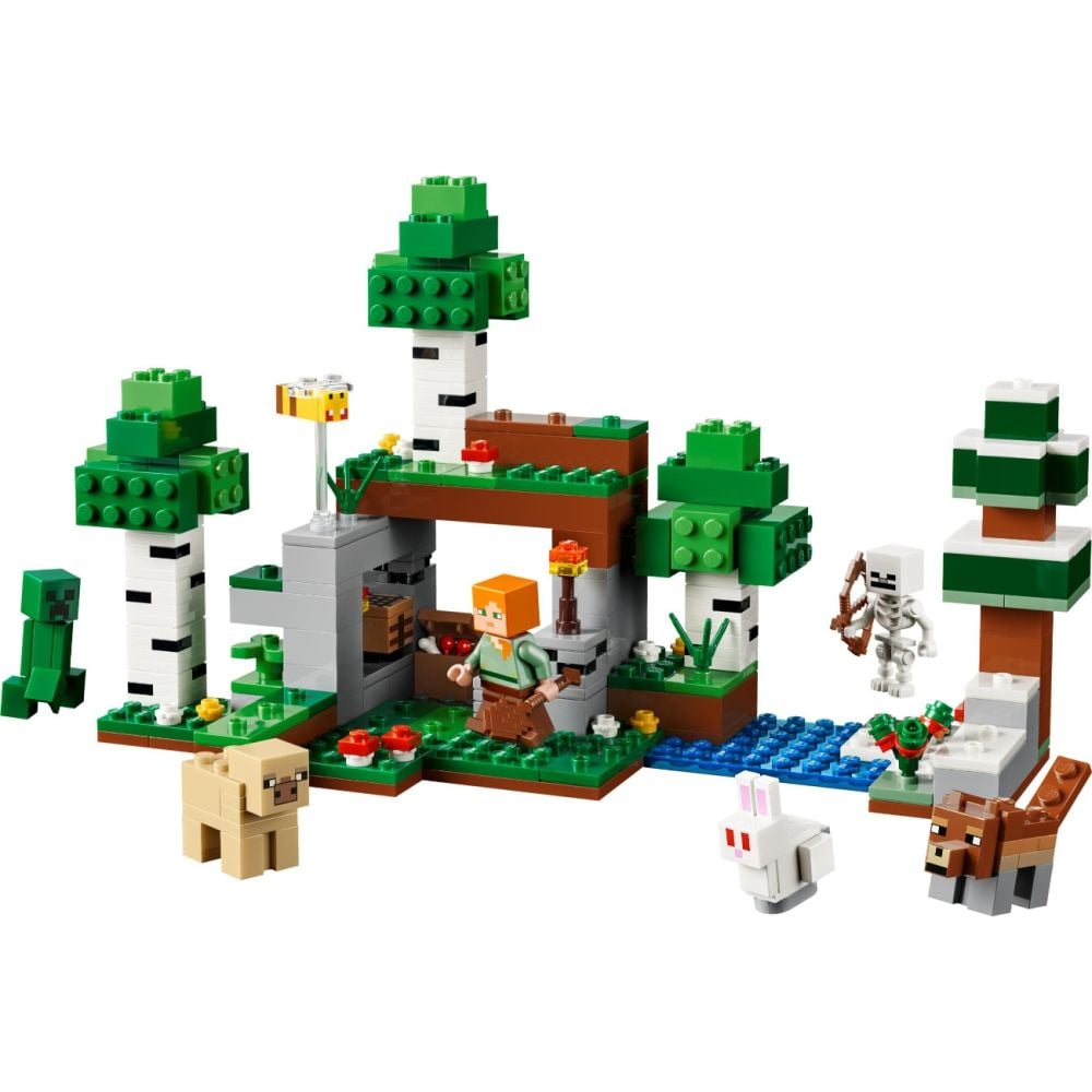 LEGO® Minecraft - Prima aventura pe timp de noapte (21593)
