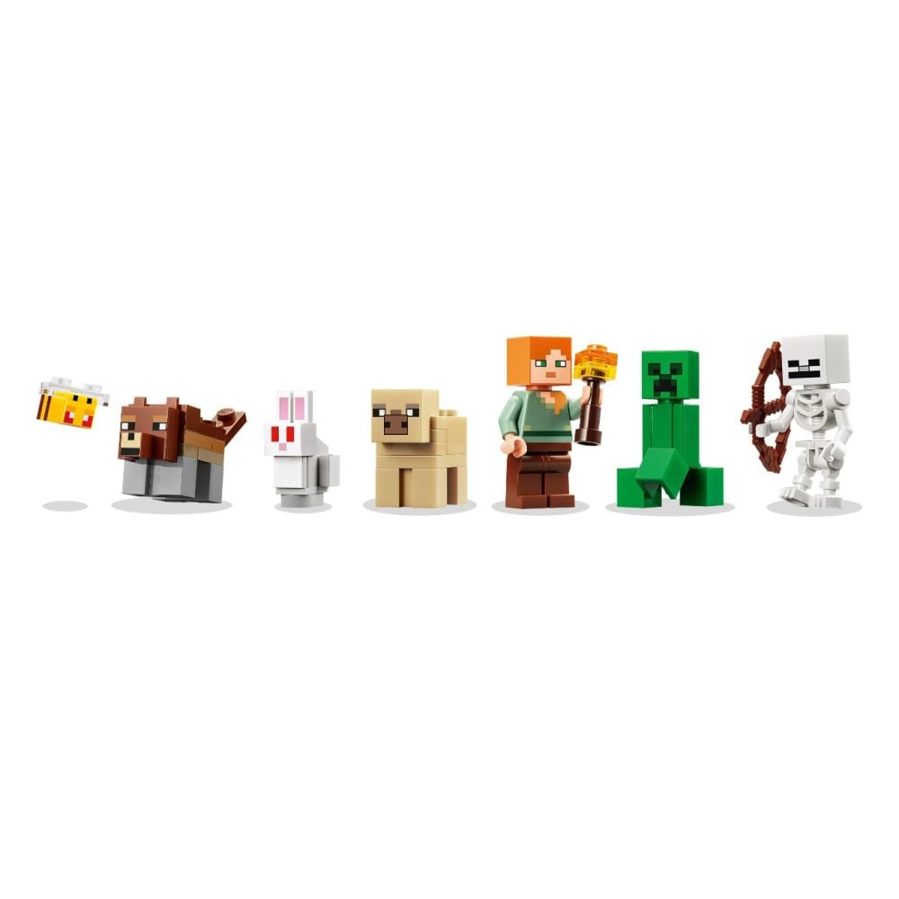 LEGO® Minecraft - Prima aventura pe timp de noapte (21593)